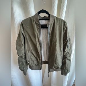 Mackage exclusively for Aritzia bomber jacket